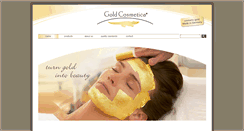 Desktop Screenshot of gold-cosmetica.com